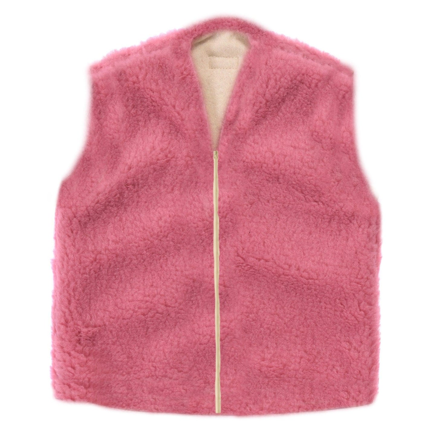 Baby/Kid Virgin Wool Vest Pink