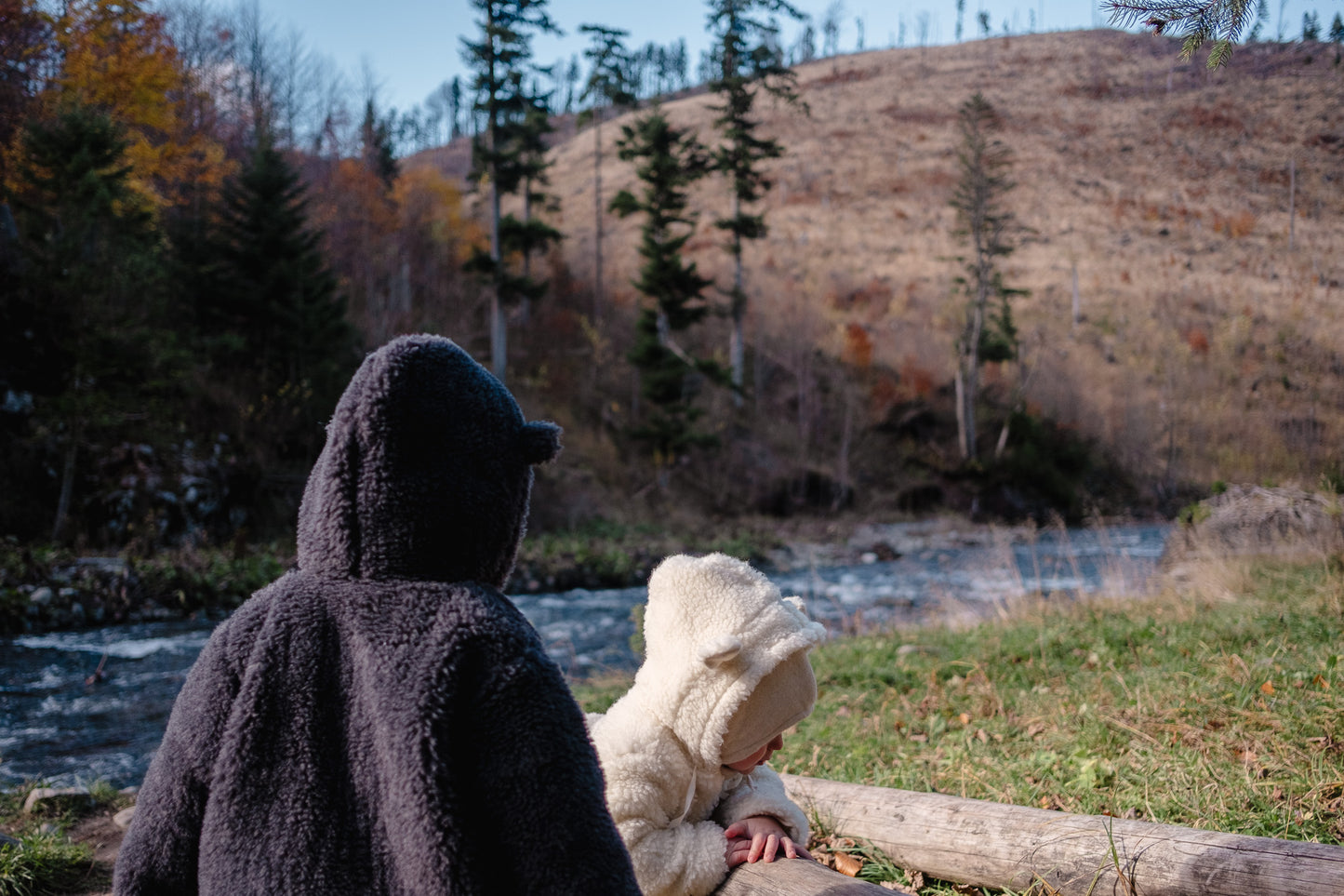 Baby/Kid Virgin Wool Jacket Charcoal