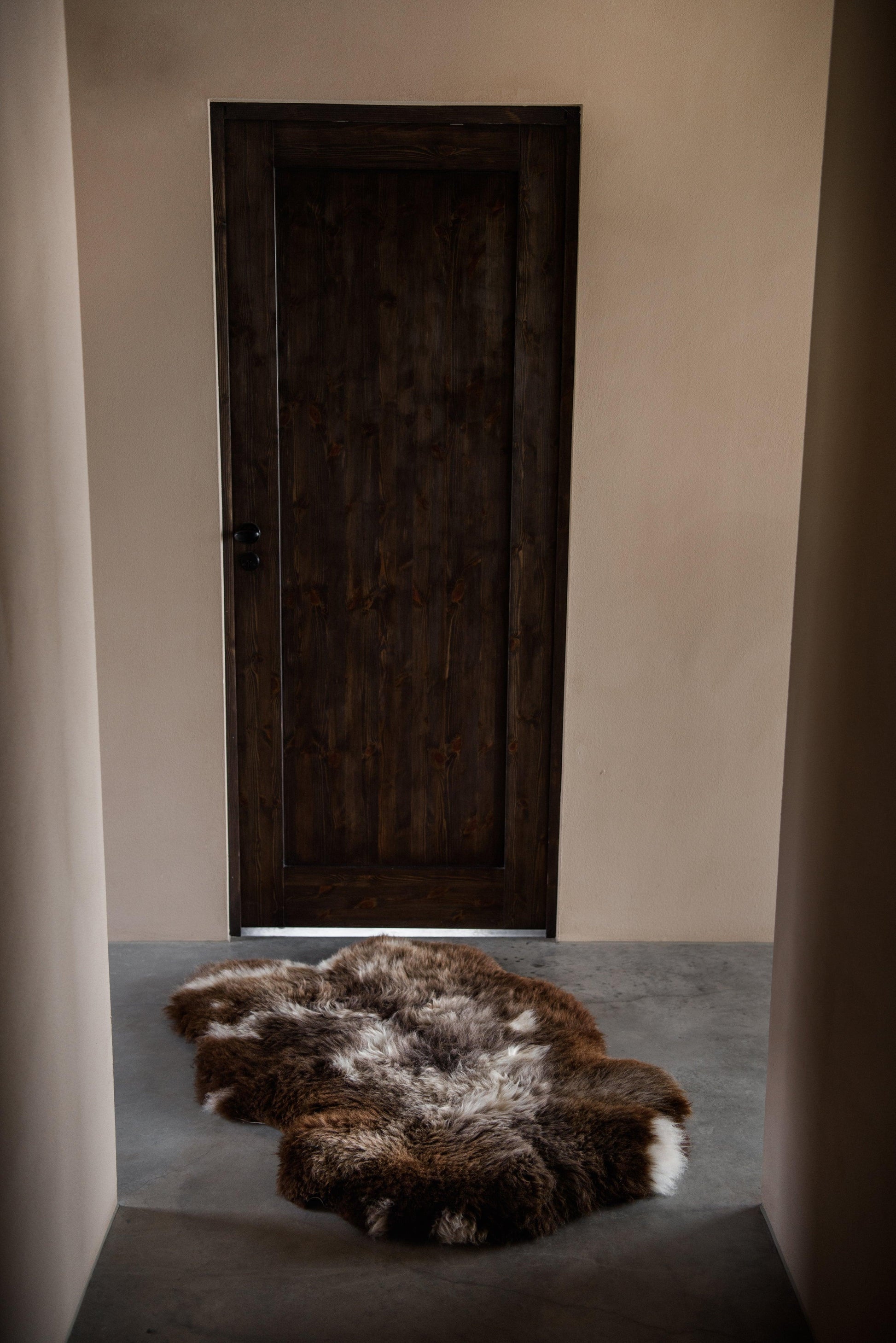 Natural Sheepskin Rug Rare Breed