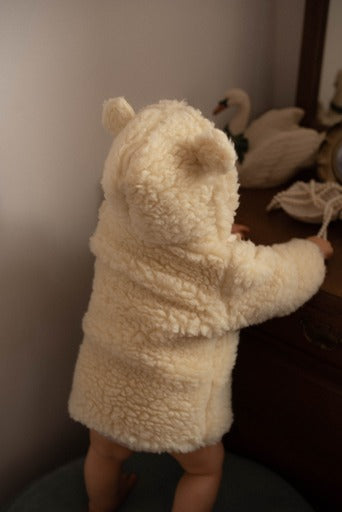 Baby/Kid Virgin Wool Jacket White