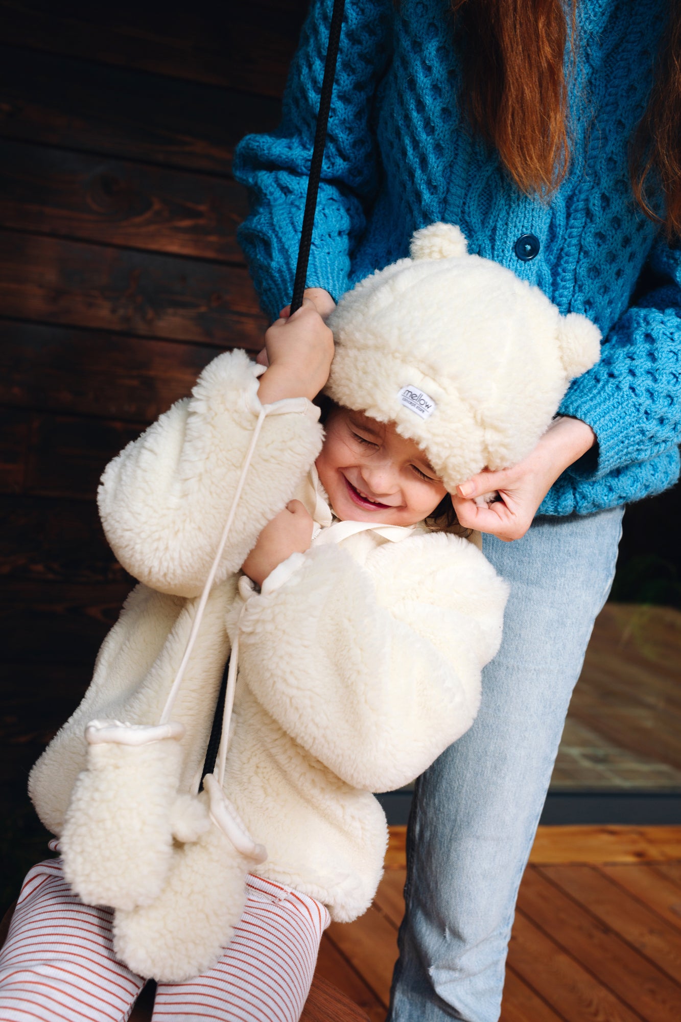 Polar Bear Woolen Baby Hat