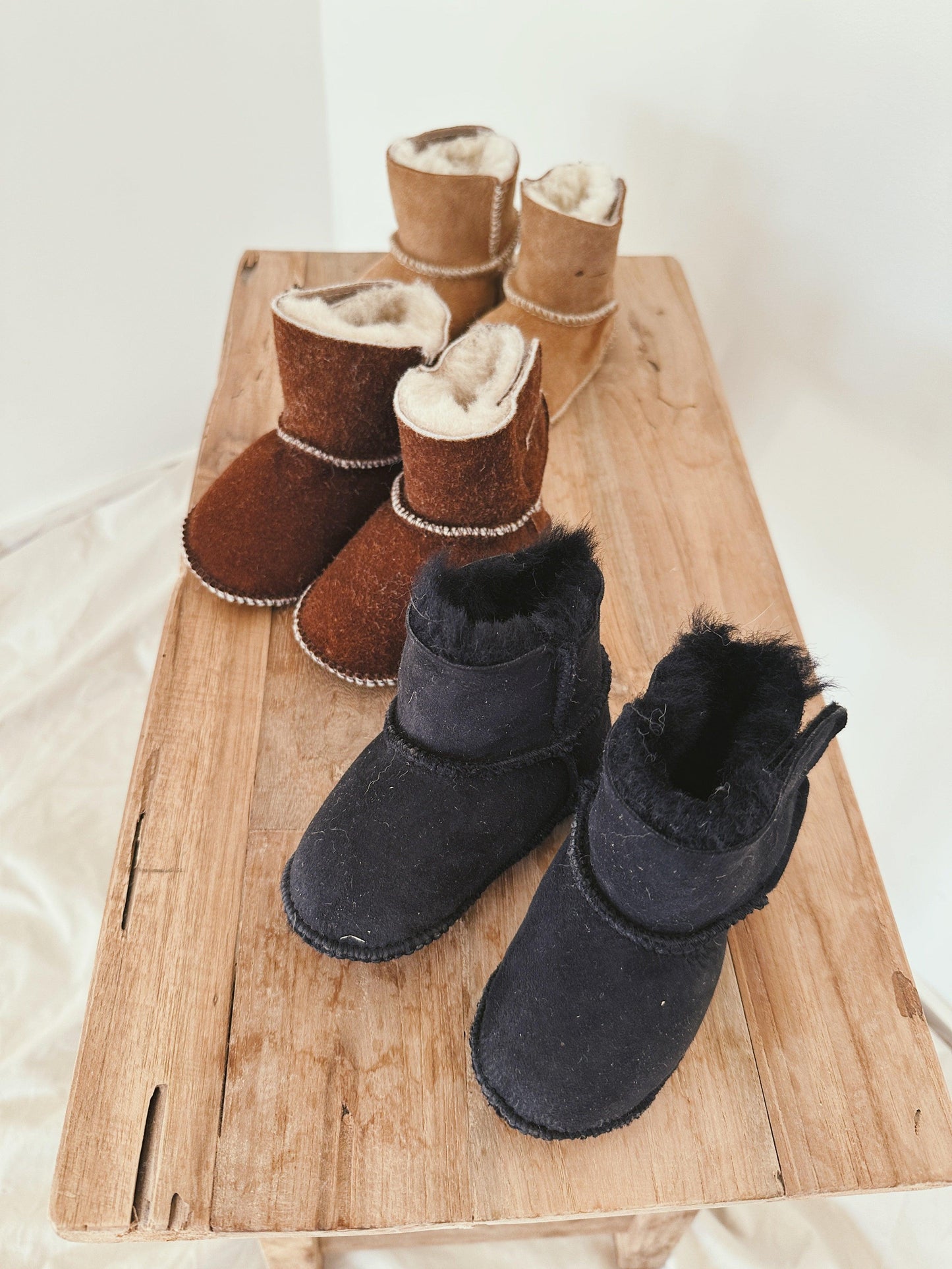 Baby Natural Sheepskin Boots