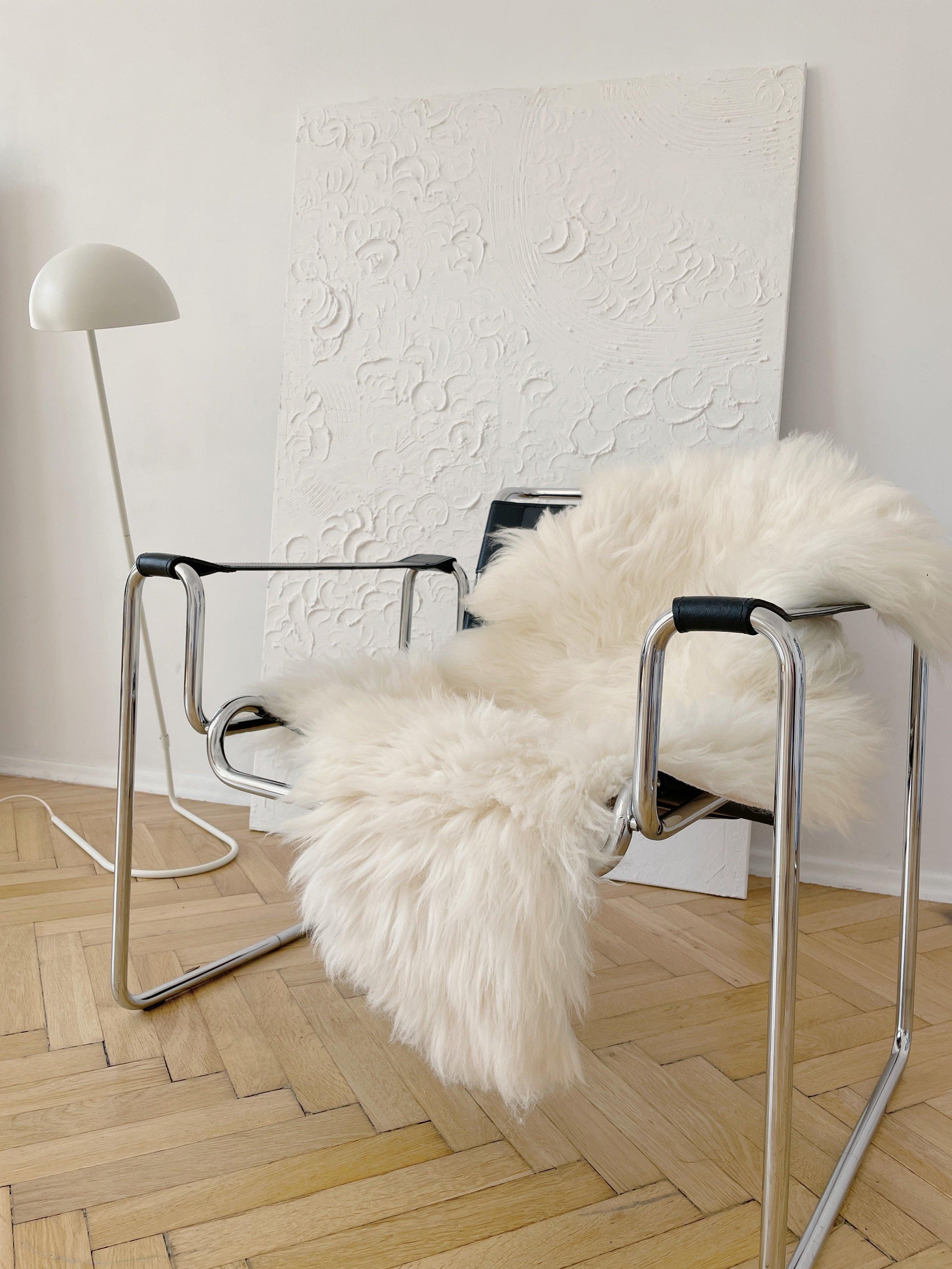 Ivory Natural Sheepskin Rug