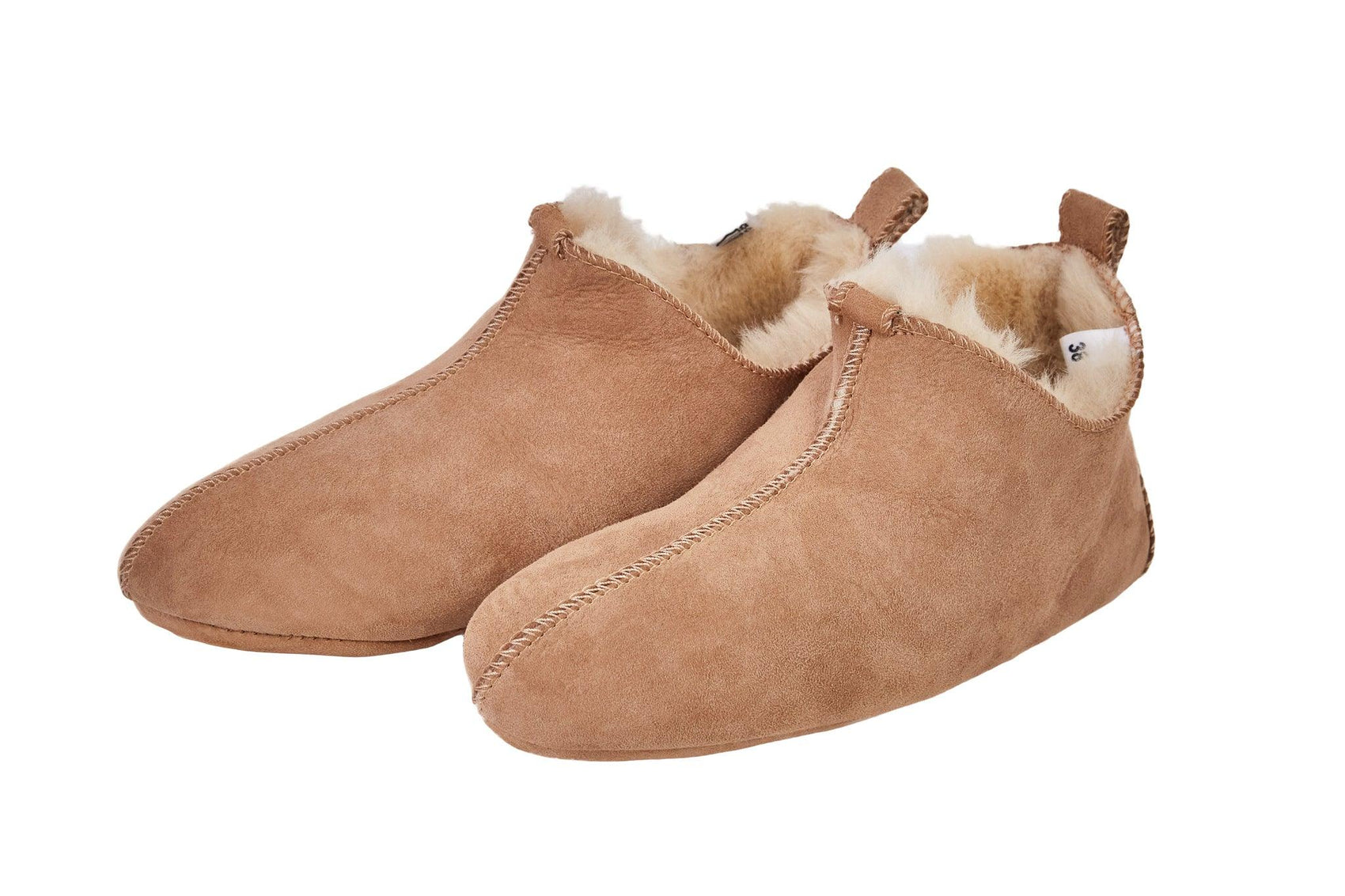 Adult Natural Sheepskin Boots Beige