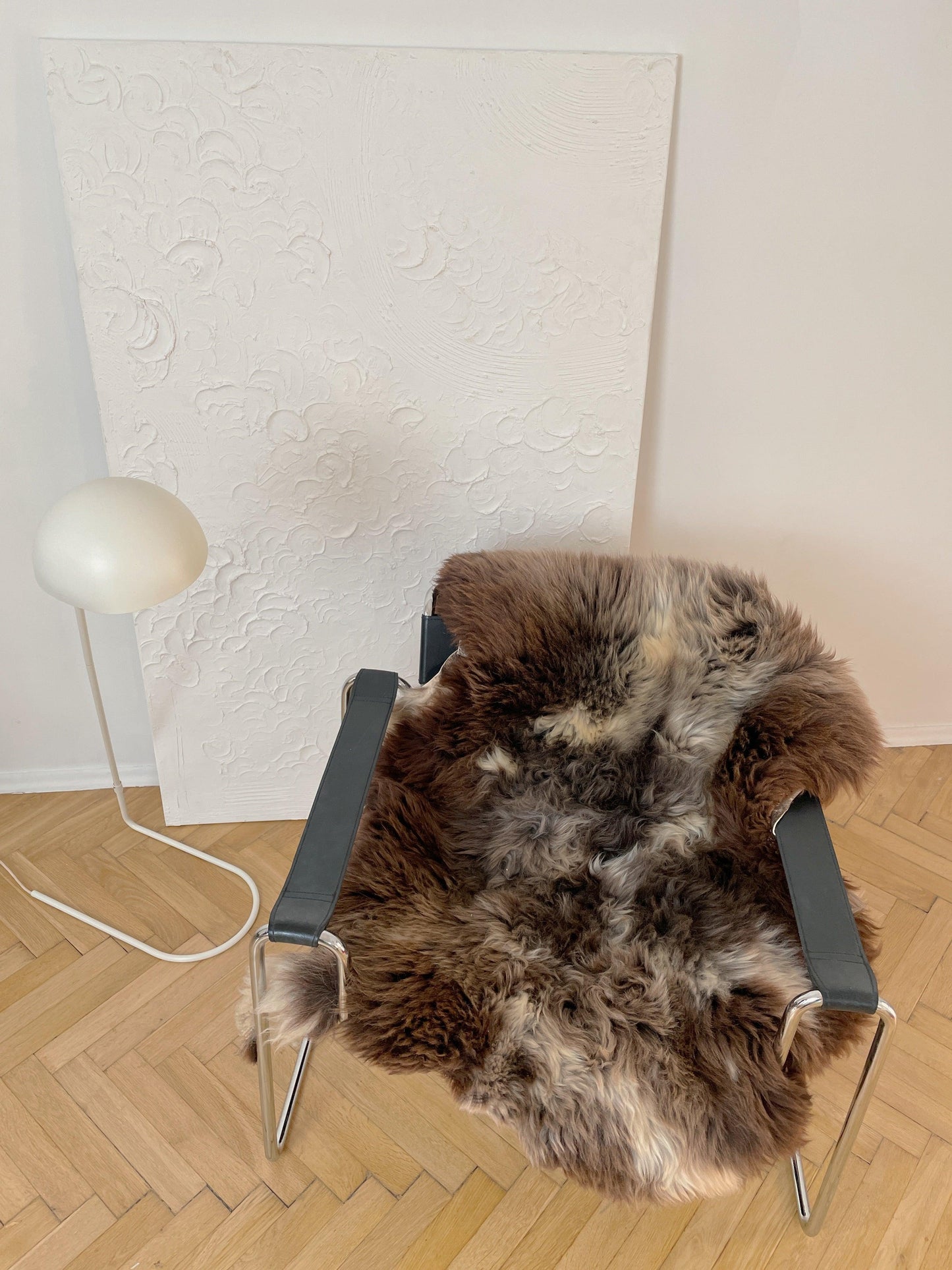 Natural Sheepskin Rug Rare Breed