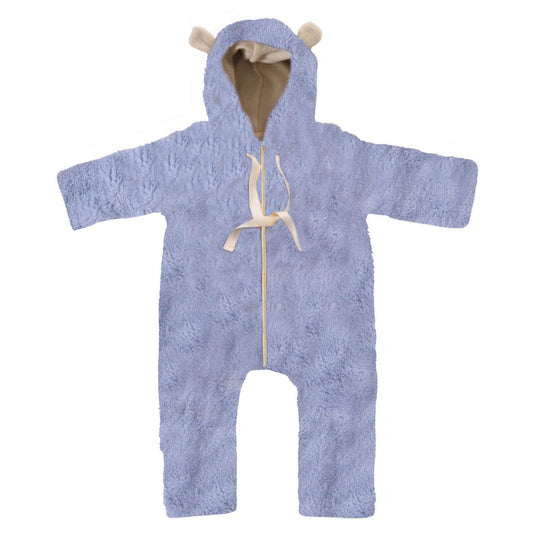 Baby/Kid Virgin Wool Overall - Blue