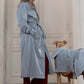 Trench Coat - Light Blue