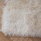 Natural Sheepskin Ivory Carpet - Rectangle
