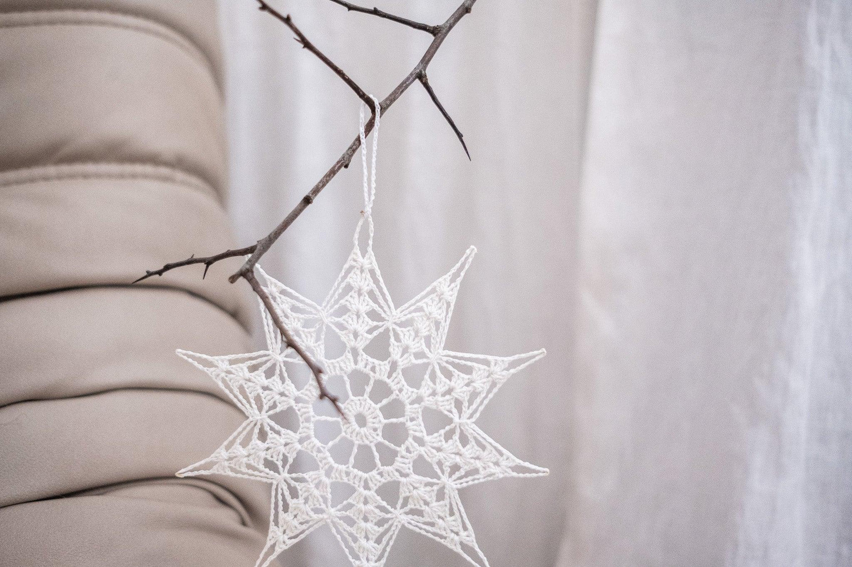 Handmade Crocheted Christmas Ornaments