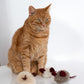 Natural Woolen Cat Toy: Mouse