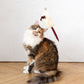 Natural Sheepskin Cat Toy: Mouse