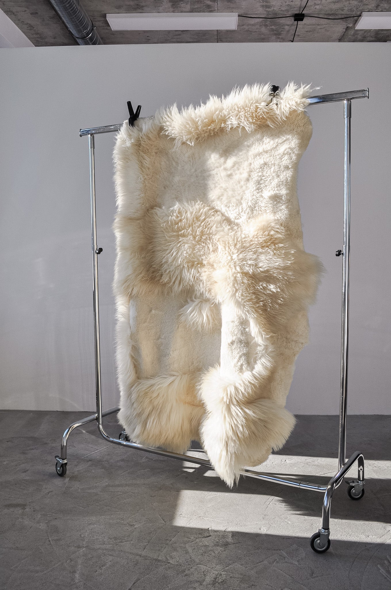 Natural Sheepskin Ivory Carpet 
