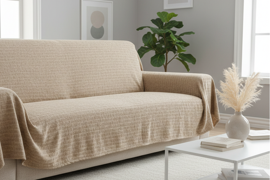 couch cover made with polyester