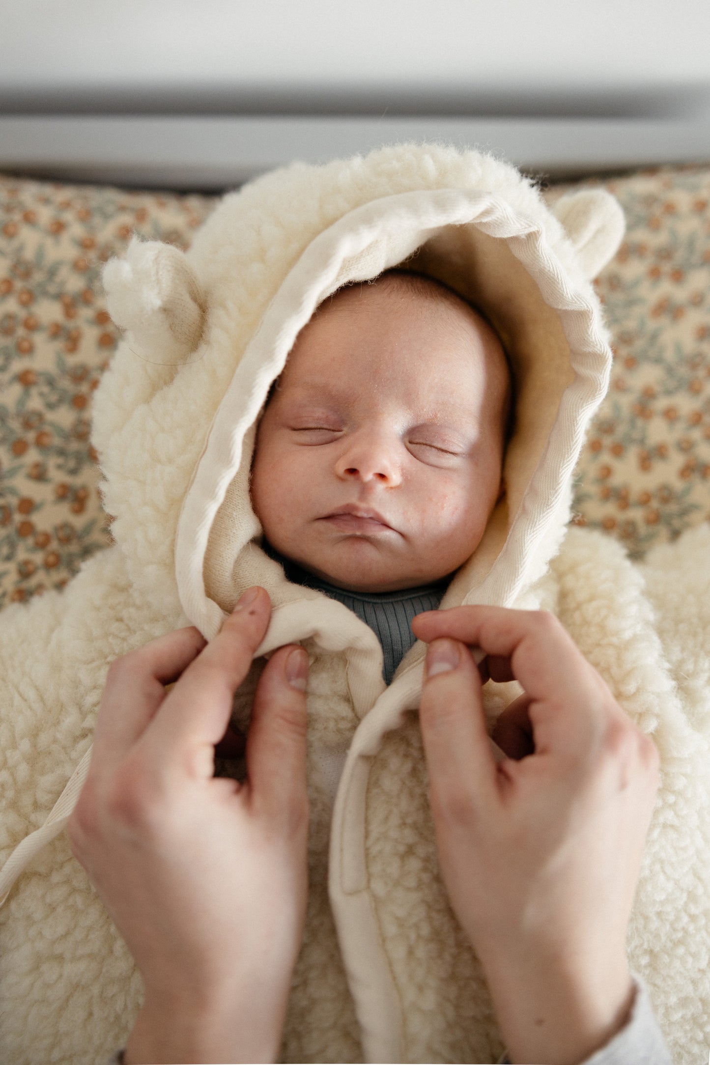 Baby/Kid Virgin Wool Overall - White