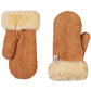 Adult Natural Sheepskin Gloves - Beige