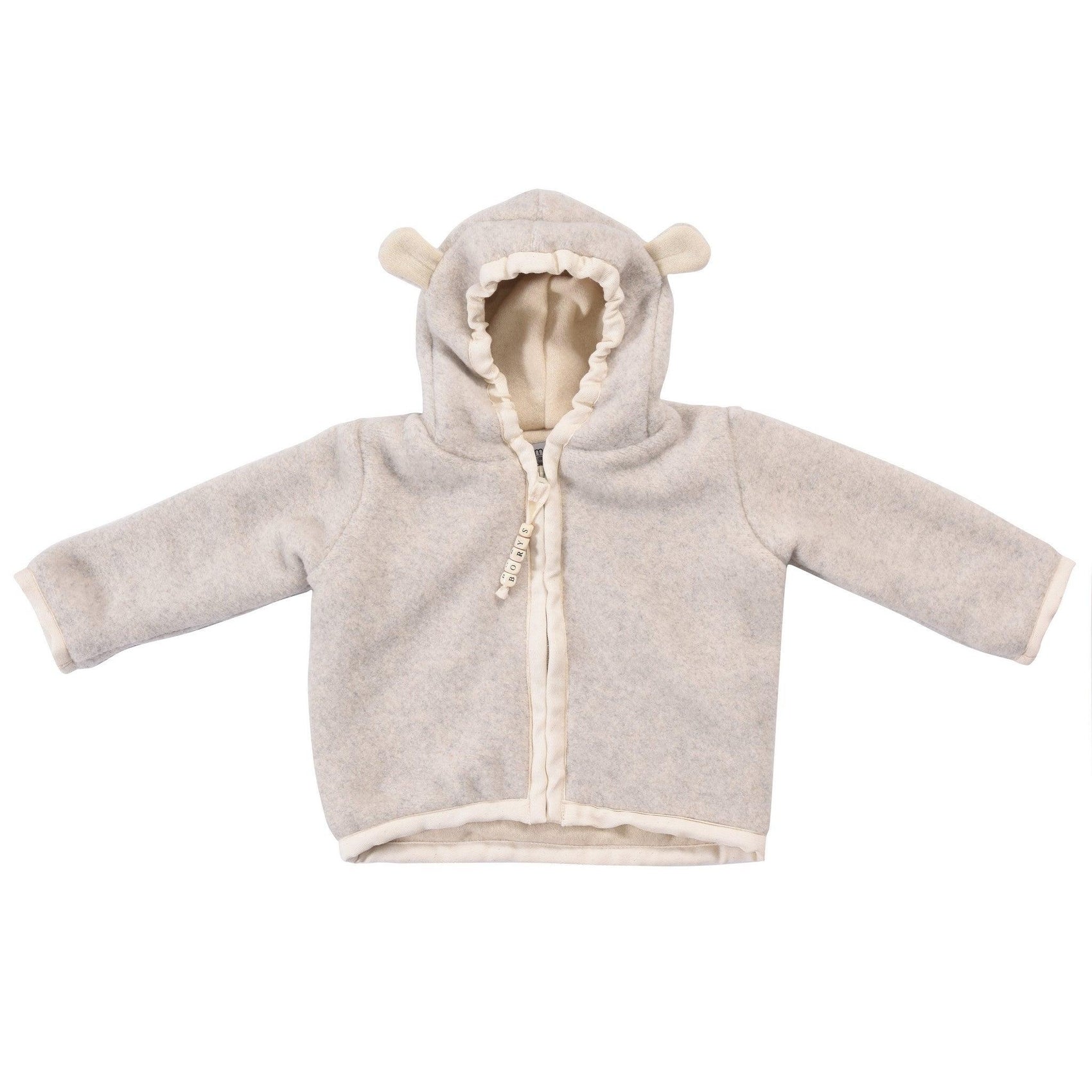 Baby/Kid Virgin Wool Jacket - Grey
