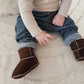 Brown Baby Natural Sheepskin Boots
